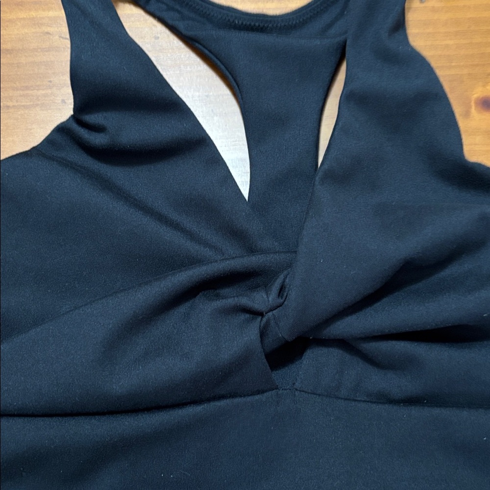 Victoria's Secret Black Activewear Bra/Top - Picture 3 of 4